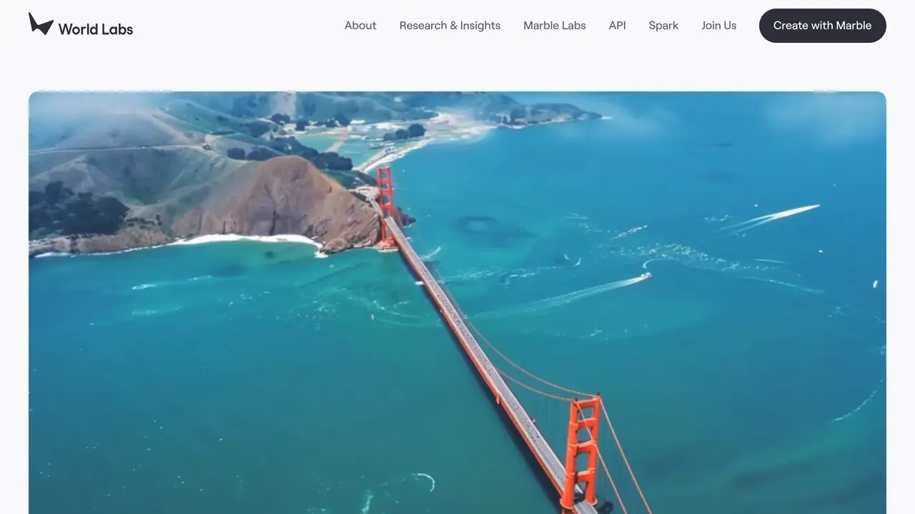 Screenshot of Atlas by World Labs