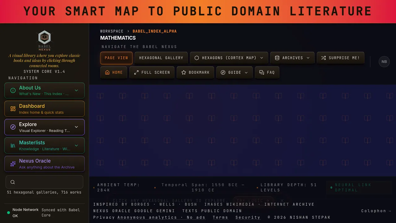 Screenshot of Babel Nexus