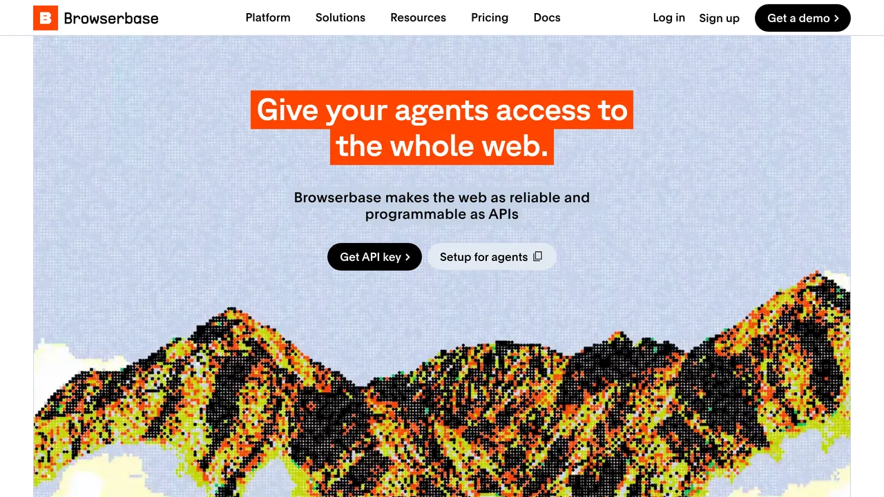 Screenshot of Browserbase
