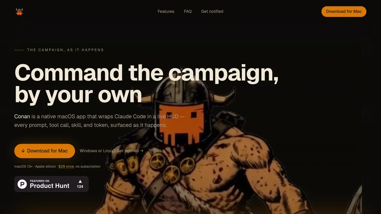 Screenshot of Conan