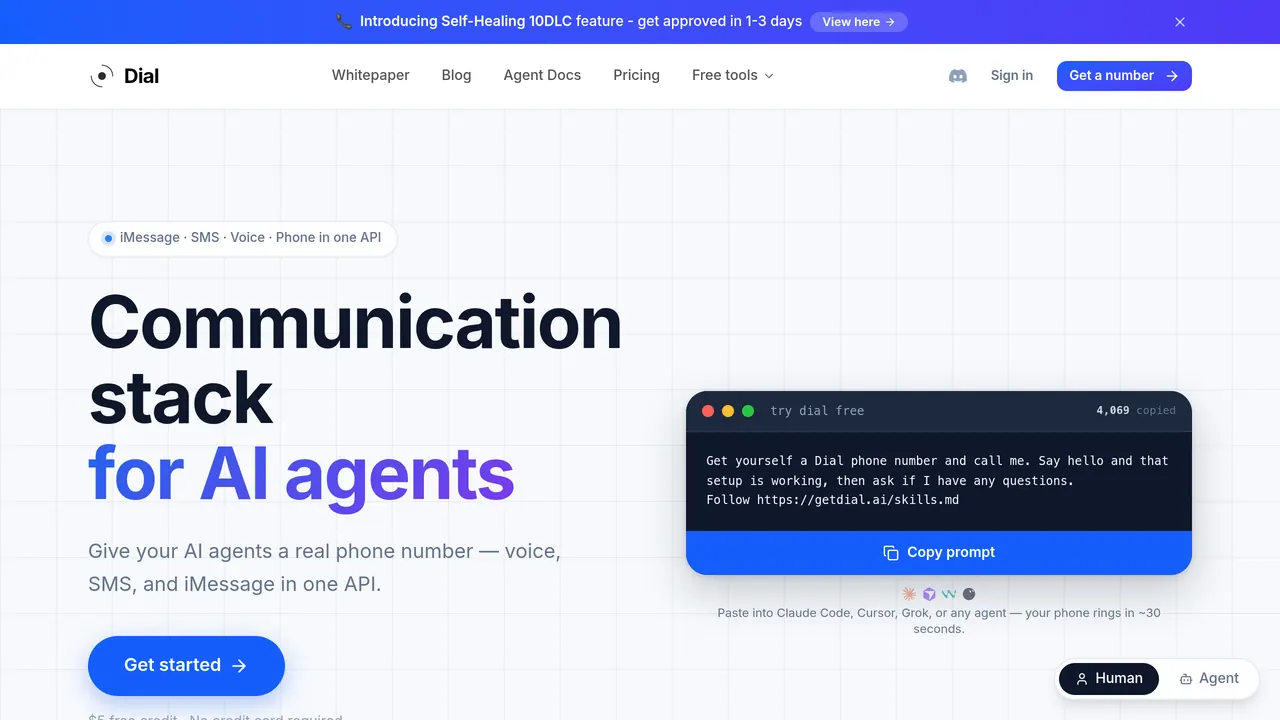 Screenshot of Dial