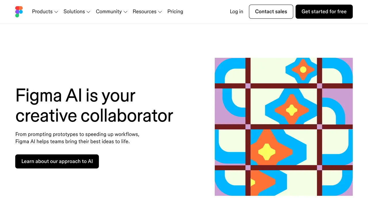 Screenshot of Figma AI
