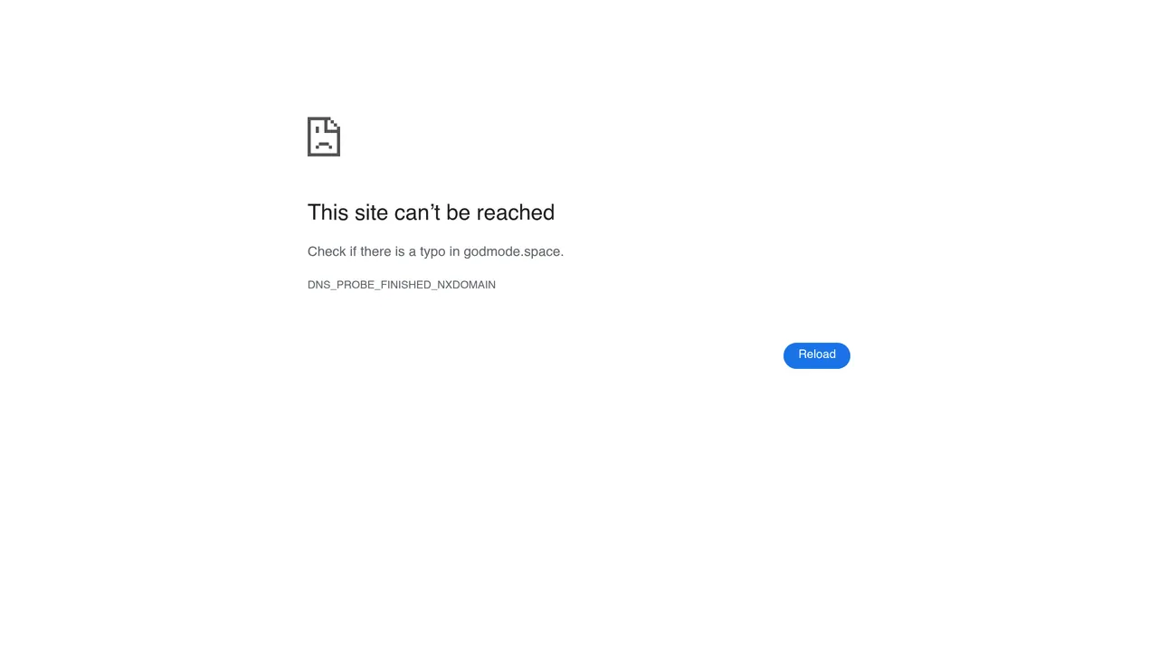 Screenshot of Godmode