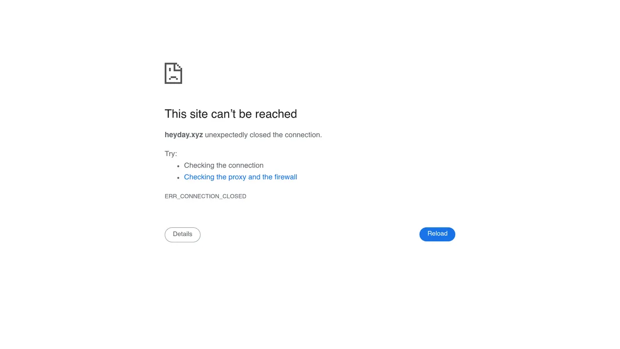 Heyday screenshot