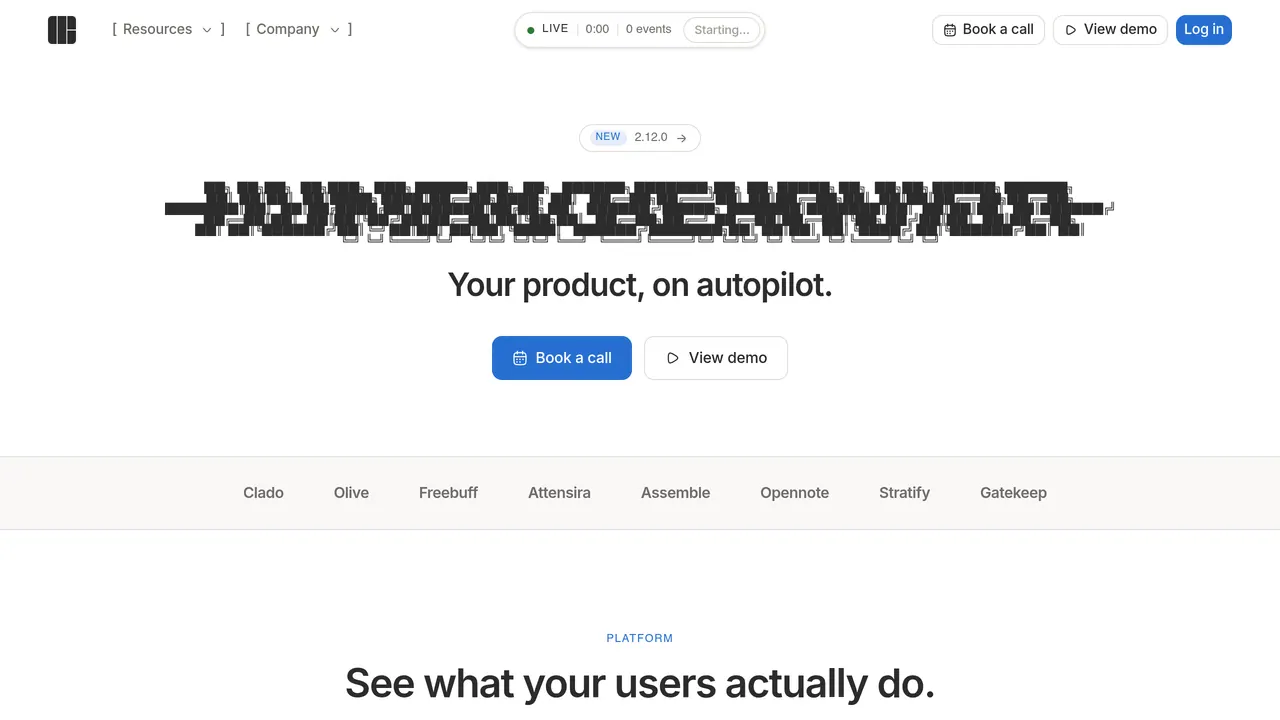 Screenshot of Human Behavior