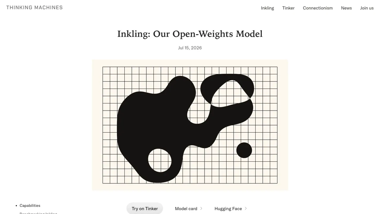 Screenshot of Inkling