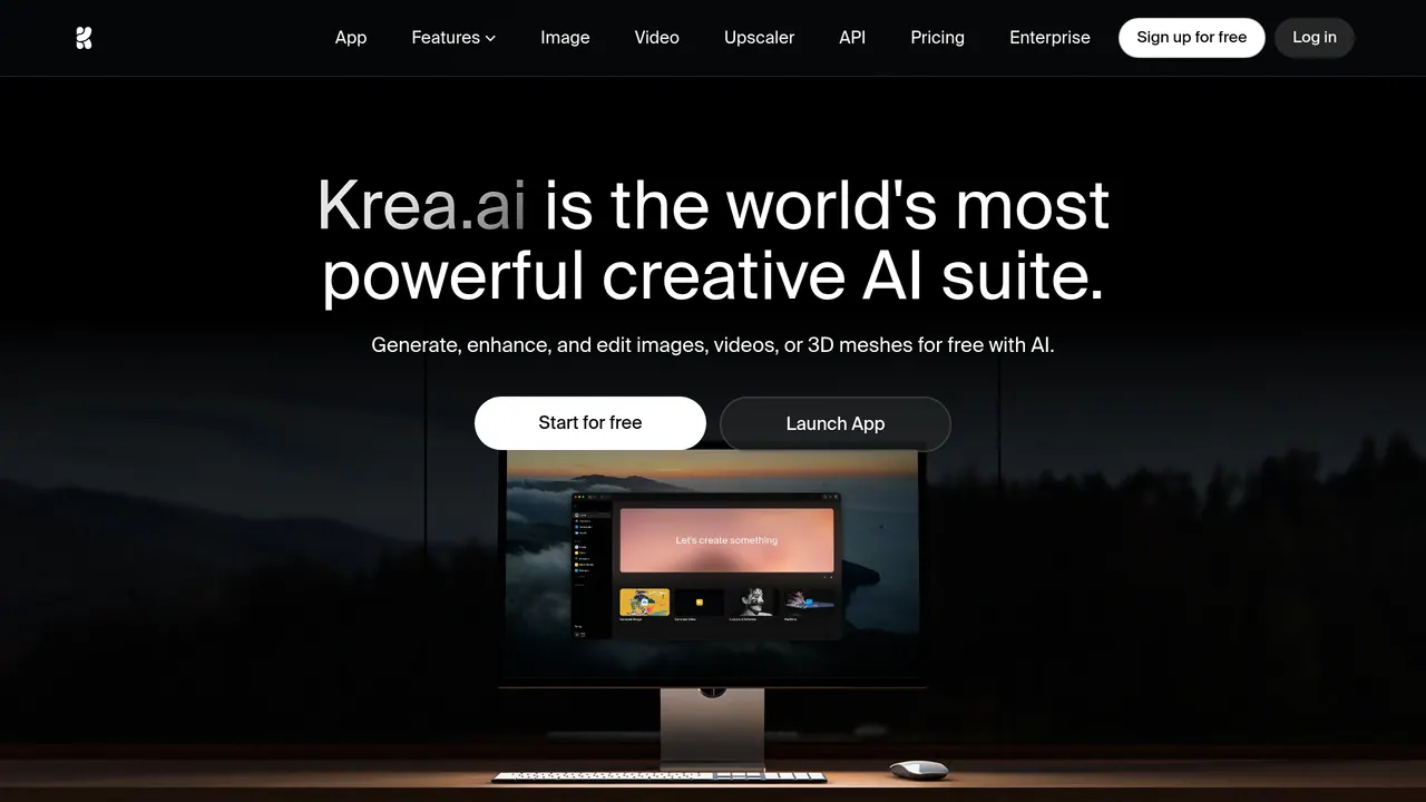 Krea screenshot