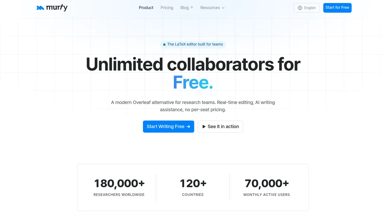 Screenshot of Murfy AI