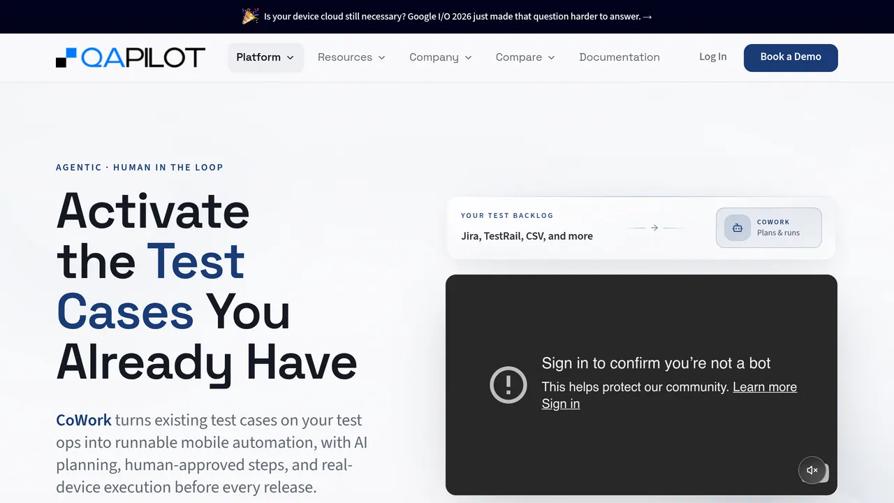 QApilot's CoWork screenshot