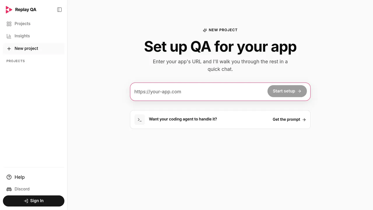 Replay QA screenshot