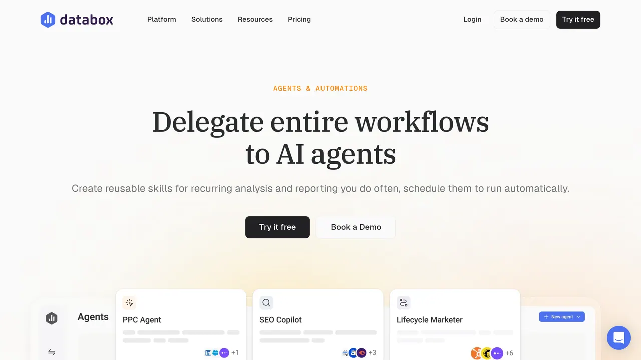 Screenshot of Routines by Databox