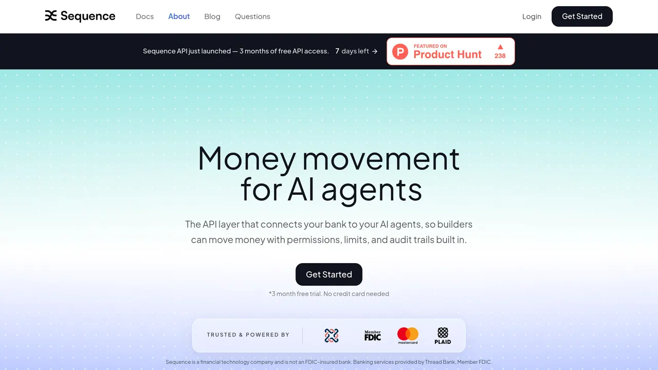 Screenshot of Sequence Agentic