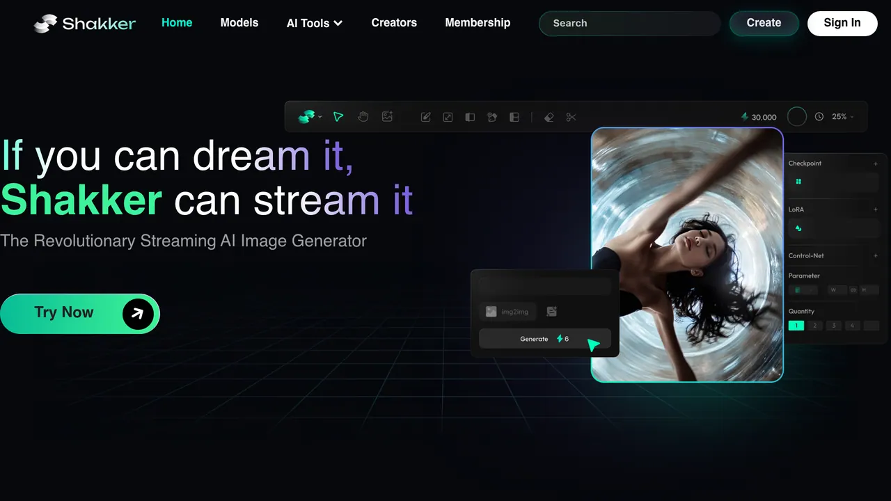 Shakker screenshot