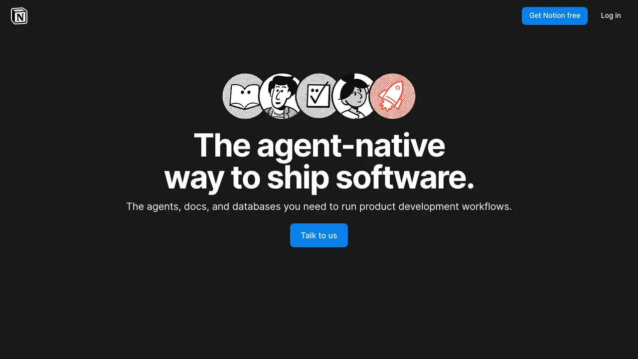 Screenshot of Ship OS by Notion