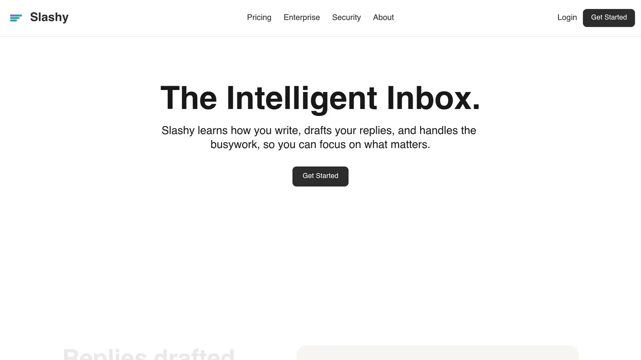 Screenshot of Slashy