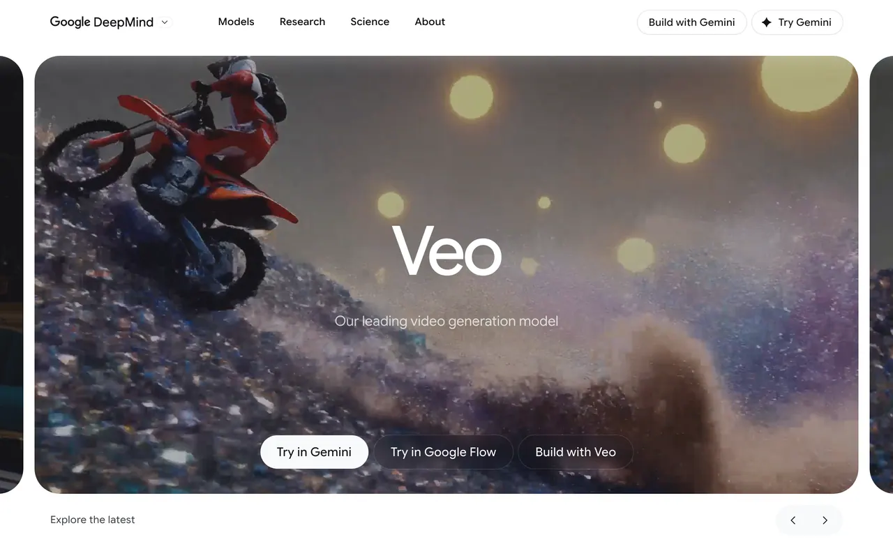 Veo screenshot