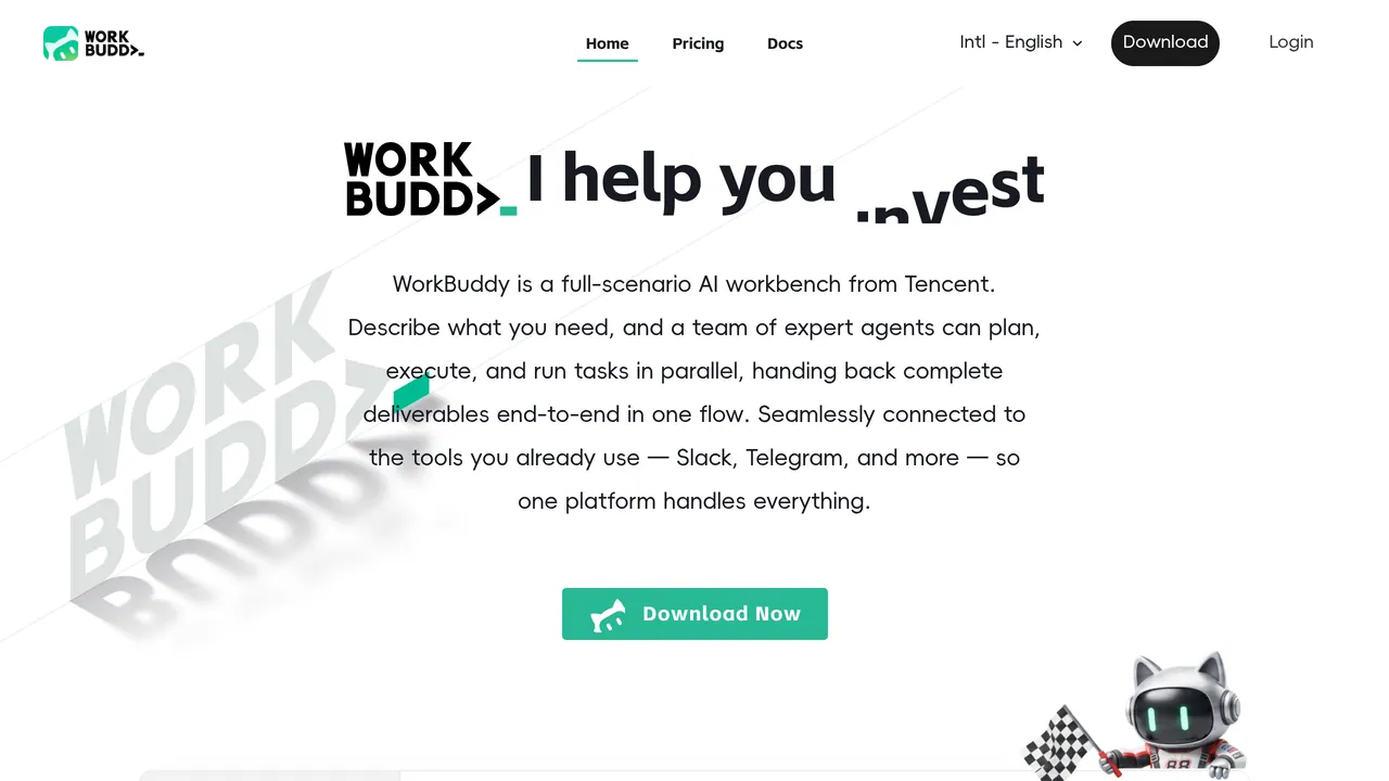 WorkBuddy screenshot